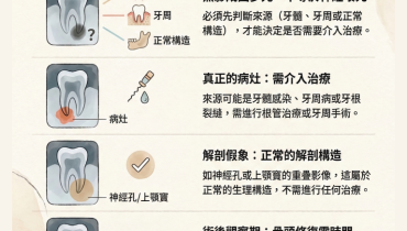 牙齒不痛，X 光卻有黑影：牙根尖黑影不痛要治療嗎？從 2025 研究看根尖周圍炎與血糖、心血管風險的關聯1 (中)